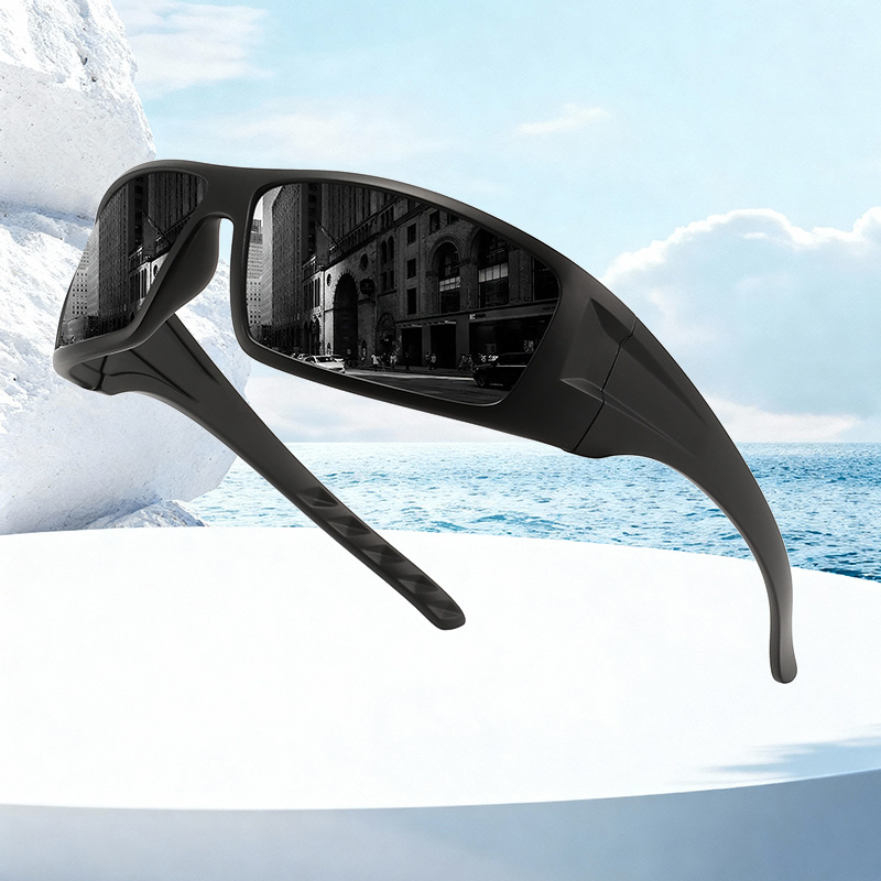 Fishing Sunglasses Polarized - 新しい偏光フィッシングサングラス UV400保護、運転やアウトドアスポーツに最適、軽量ルアーサイクリンググラス、ライダー向け