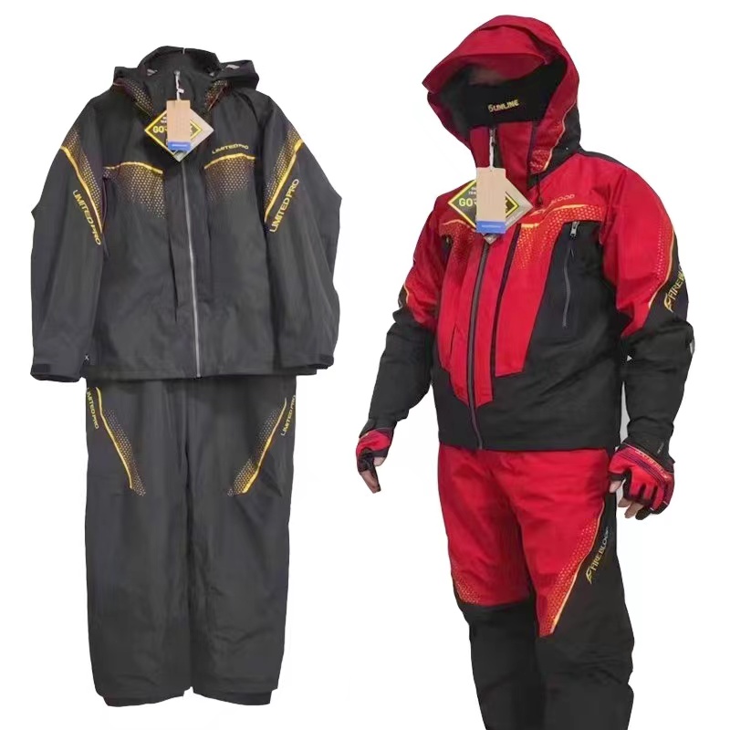 Fishing Pants Waterproof - 2025年新型強力防水釣りスーツ メンズ＆レディース 薄手防風保温釣りジャケット＆パンツ 2点セット