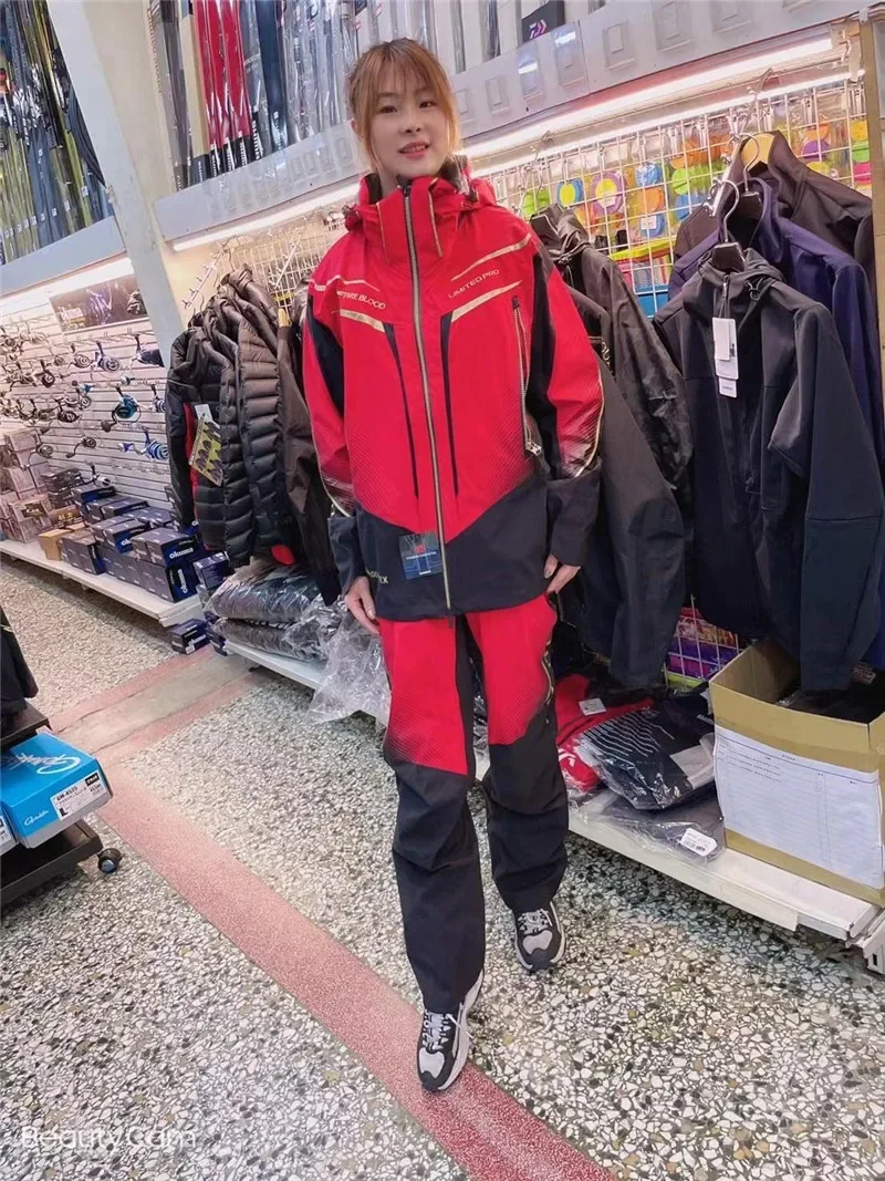 Fishing Rain Suit - クリアランス価格 2XL 3XL 新しい冬 S ブランド釣り服セット男性アウトドアスポーツウェアスーツ防水暖かい釣りジャケット