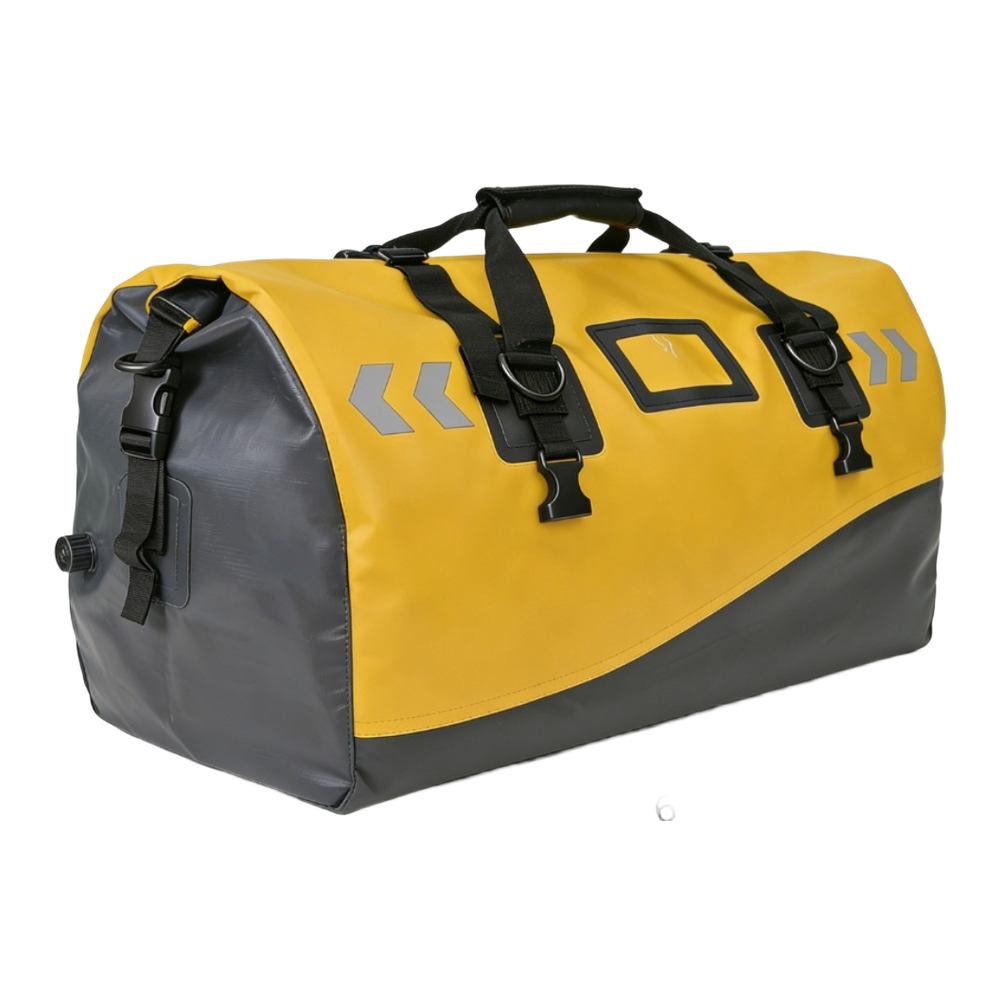 Fishing Bag Waterproof - 大容量/46L 66L PVC 防水ドライバッグ ショルダーストラップ付き アウトドアダイビング