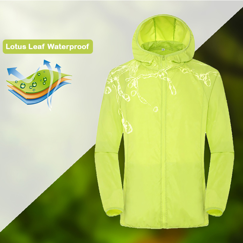男性と女性のためのキャンプ用レインジャケット,日焼け止め,狩 - Fishing Rain Suit のレビューと価格