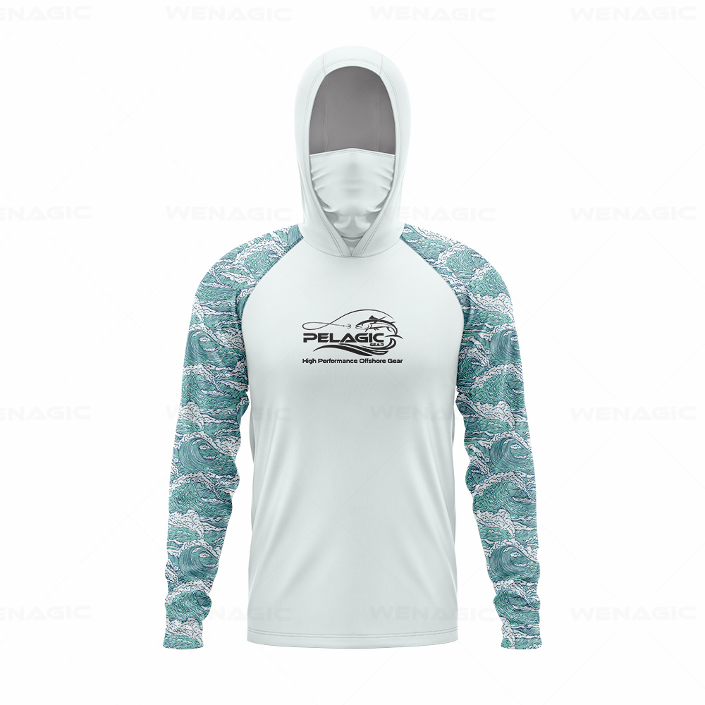 男性用長袖Tシャツ,釣り服,UV保護 - Fishing Shirt Uv Protection のレビューと価格