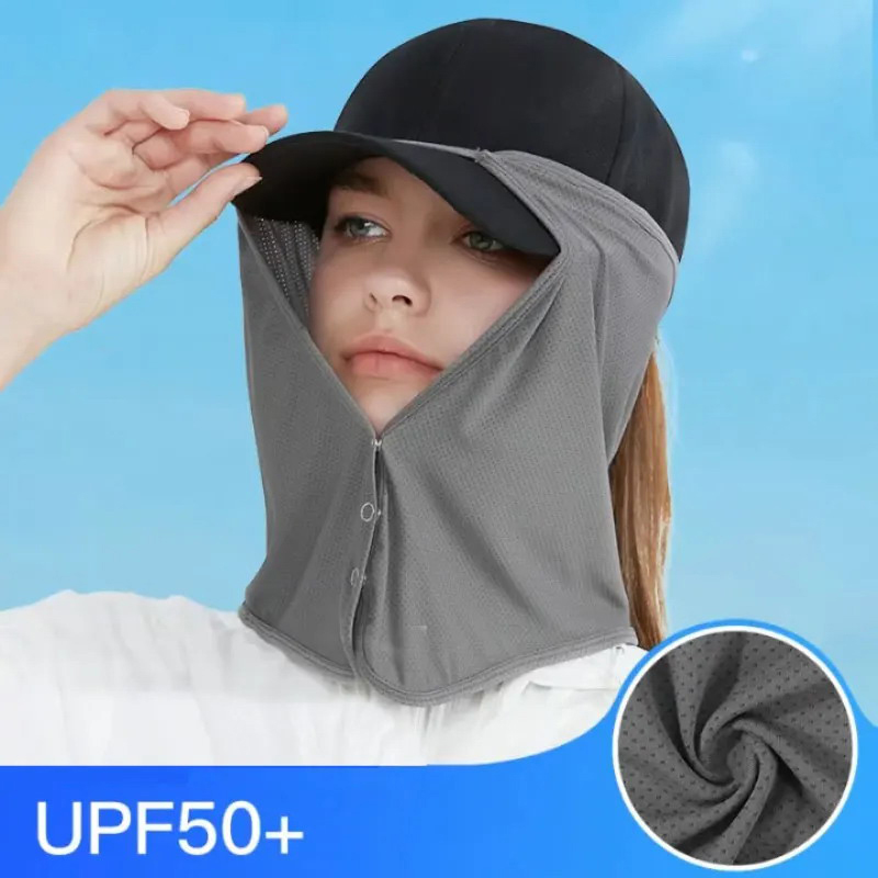 速乾性釣りキャップフェイスネックサンシェードマスクキャップ  - Fishing Mask Sun Protection のレビューと価格