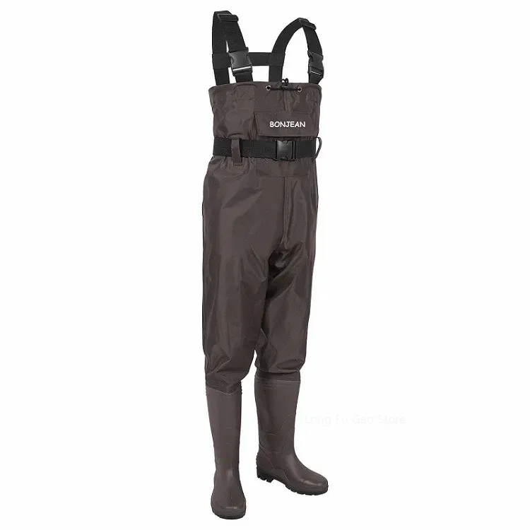 男性と女性のための防水オーバーオールパンツとズボンセット,釣 - Fishing Pants Waterproof のレビューと価格