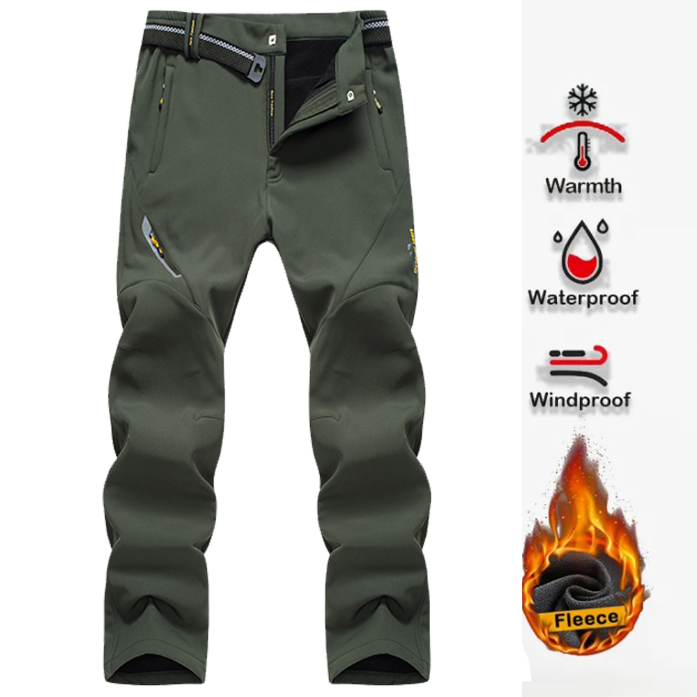 男性用の特大の伸縮性ハイキングパンツ,アウトドアスポーツ,キ - Fishing Pants Waterproof のレビューと価格