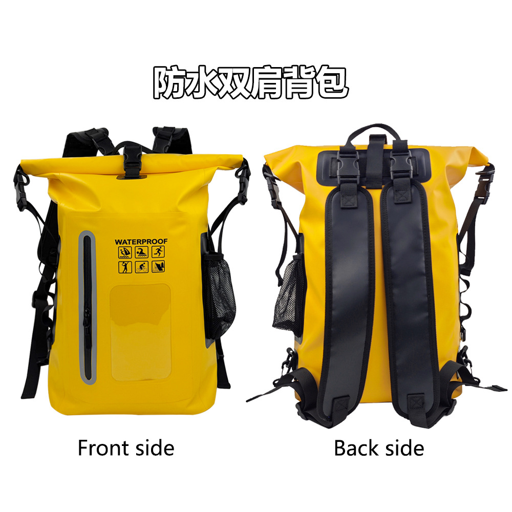 25L 防水ドライバッグバックパックアウトドアスポーツハイキ - Fishing Bag Waterproof のレビューと価格