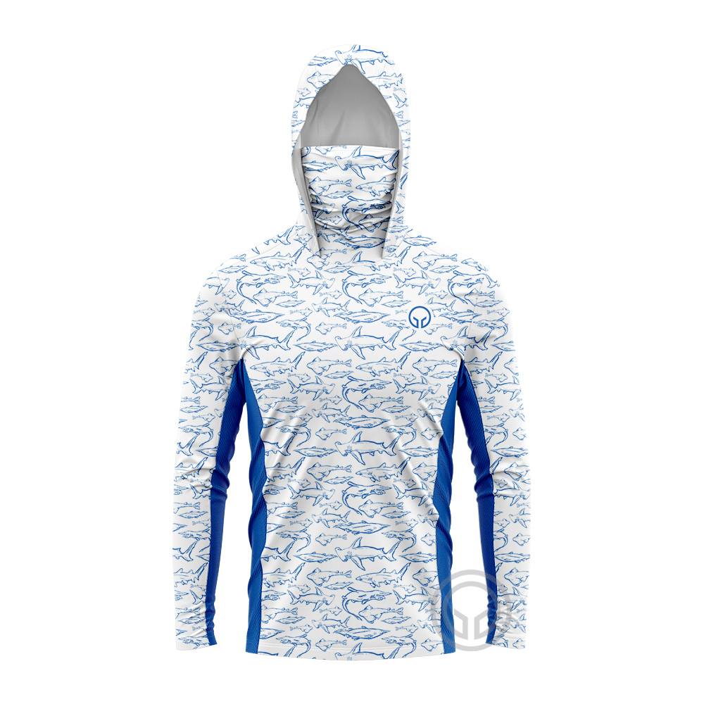 新しい釣り服夏屋外ジャージ男性長袖 T シャツ衣類太陽紫外線 - Fishing Shirt Uv Protection のレビューと価格