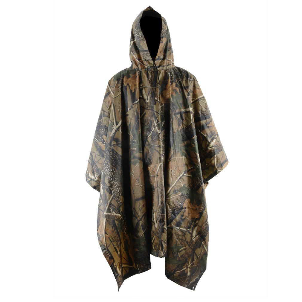 迷彩レインコート全身オックスフォード布防水コート屋外ハイキン - Fishing Rain Suit のレビューと価格