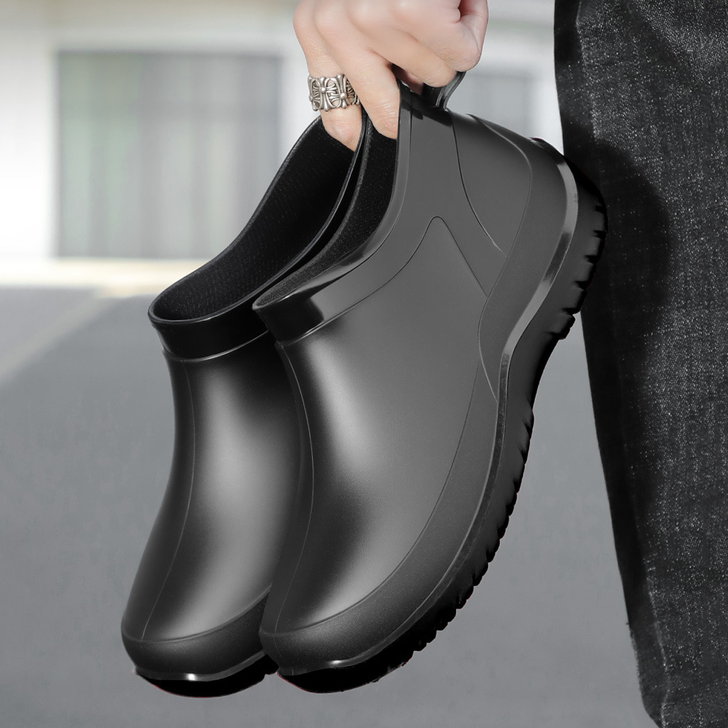 レインブーツメンズ防水シューズ厚みのあるウォーターブーツ屋外 - Fishing Boots のレビューと価格