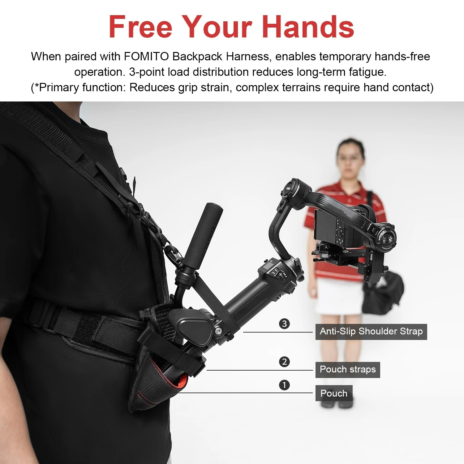FOMITO カメラスタビライザー ショルダーサポート スリ - Fishing Belt のレビューと価格